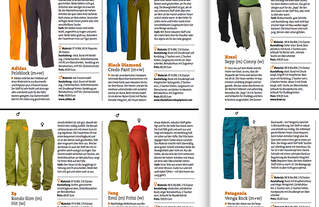 Kletterhosen Test Kletterhosen Test