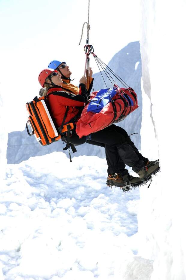 Die Bergwacht Bilder zur neuen TVSerie klettern.de