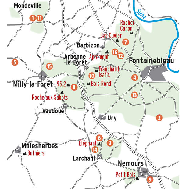 Bouldern in Bleau - Geheimtipps - klettern.de